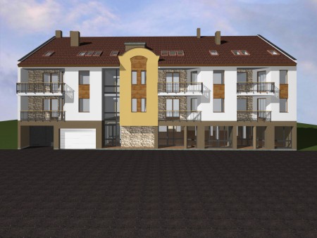 Nyíregyháza, Búza tér 16. 18 lakásos társasház + üzlet 